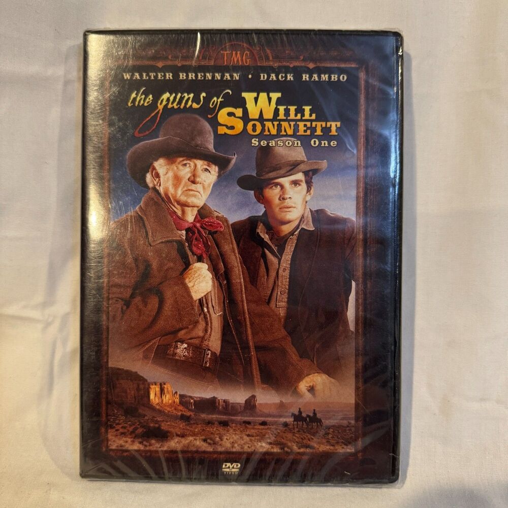 New Sealed The Guns of Will Sonnett Season 1 One DVD Walter Brennan TMG Western